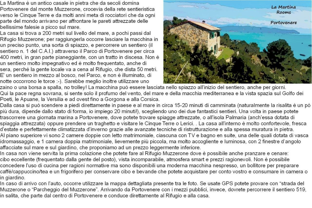 La Martina Portovenere Trekking Cottage بورتوفينيري المظهر الخارجي الصورة